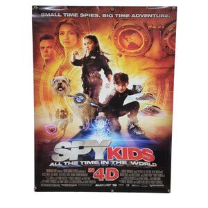 "Spy Kids: All The Time In The World" 4D Movie Poster Original 2 Sided 24 X 36